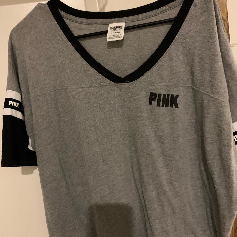 2 Pink Victoria Secret Shirts women’s size large